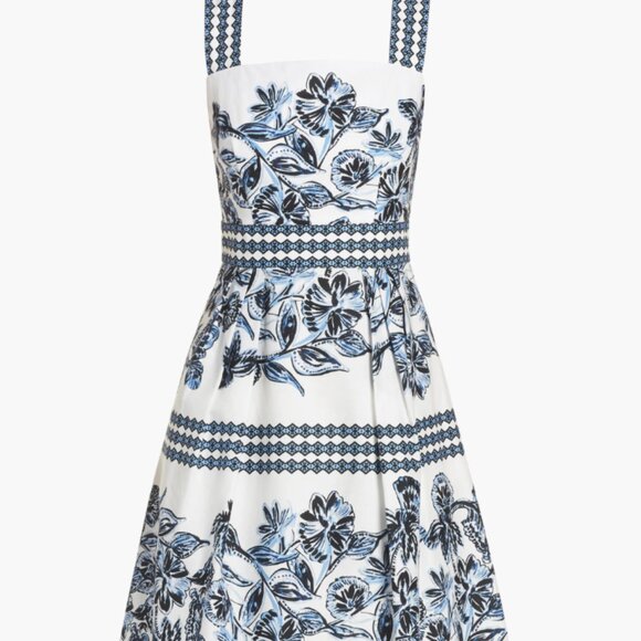 Vince Camuto Fit & Flare Floral Summer Midi Dress 4 EUC - Picture 4 of 16